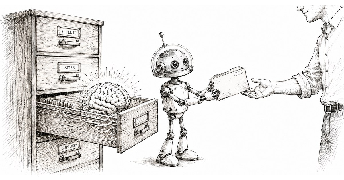 What We Mean by a Business Brain: Memory First, Then the Agents
